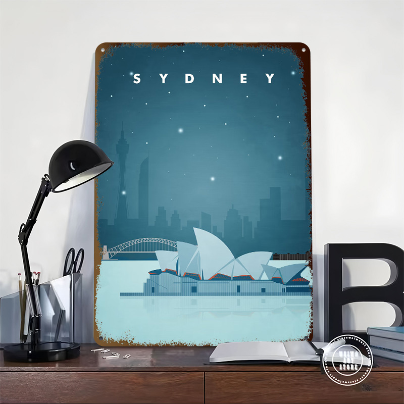 Sydney Travel Poster Customize - Vintage Gaming Accessories recensione e prezzo