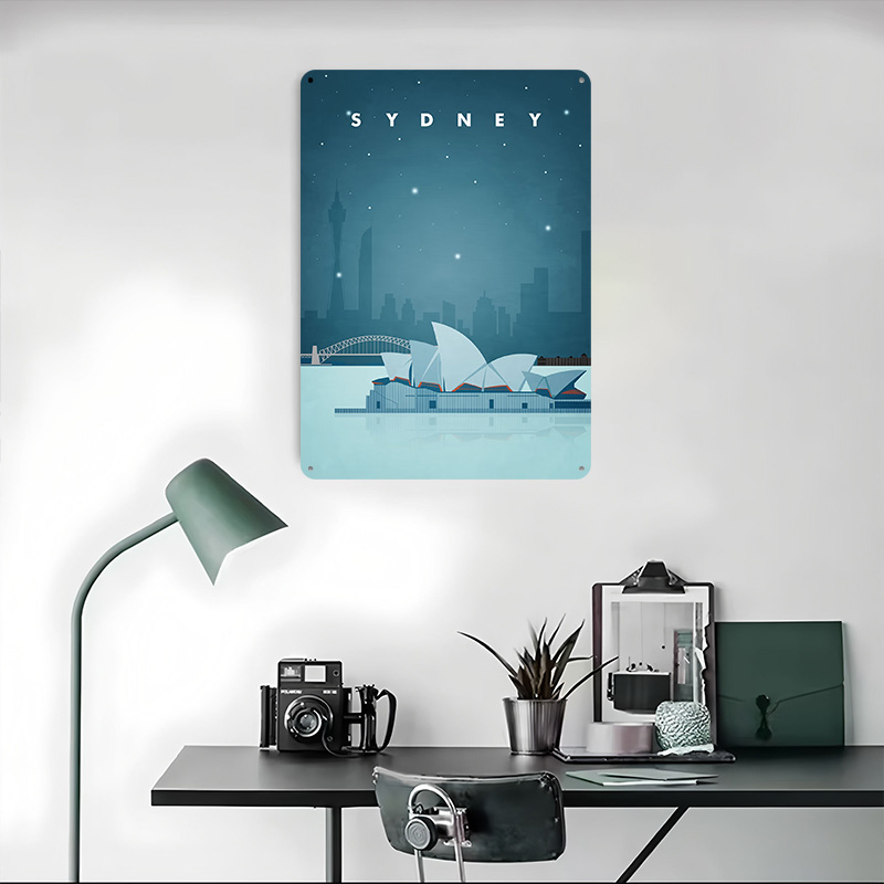 Sydney Travel Poster Customize - Vintage Gaming Accessories recensione e prezzo