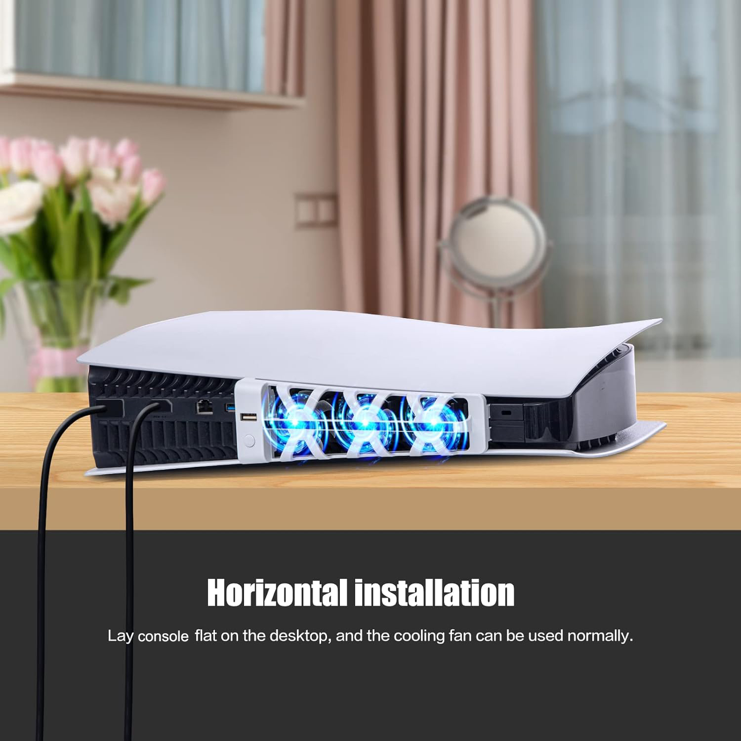 For PS5 Slient Cooling Fan wit - Gaming Accessories Led recensione e prezzo