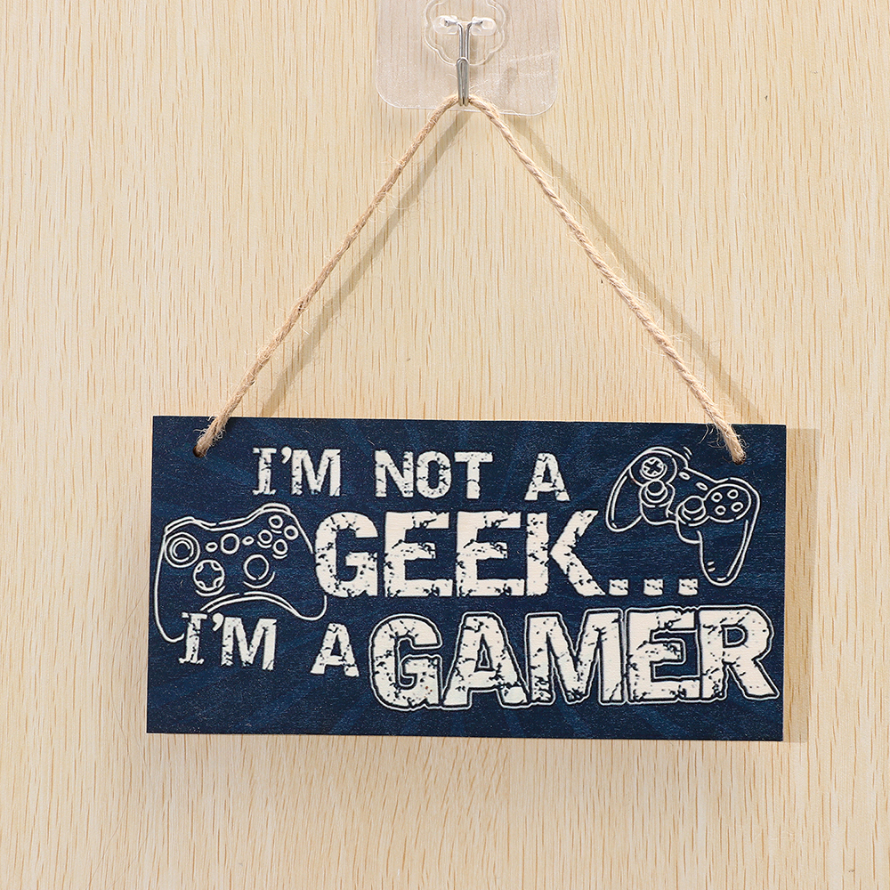 1PC Gaming Room Sign Wood Plaq - Gaming Accessories Girly recensione e prezzo