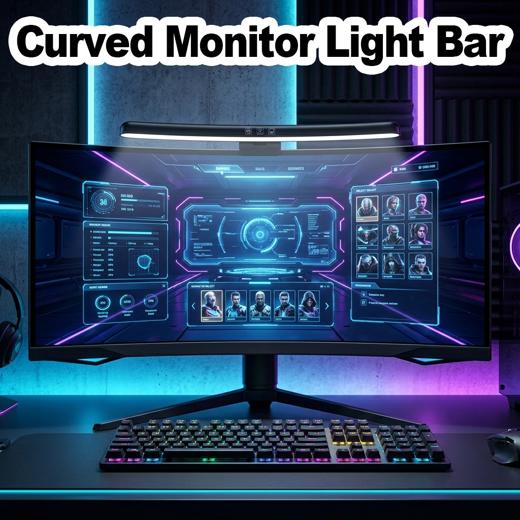 Dimmable Color Changing Curved - Monitor Light Bar recensione e prezzo