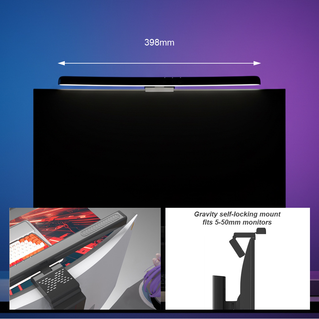 Dimmable Color Changing Curved - Monitor Light Bar recensione e prezzo