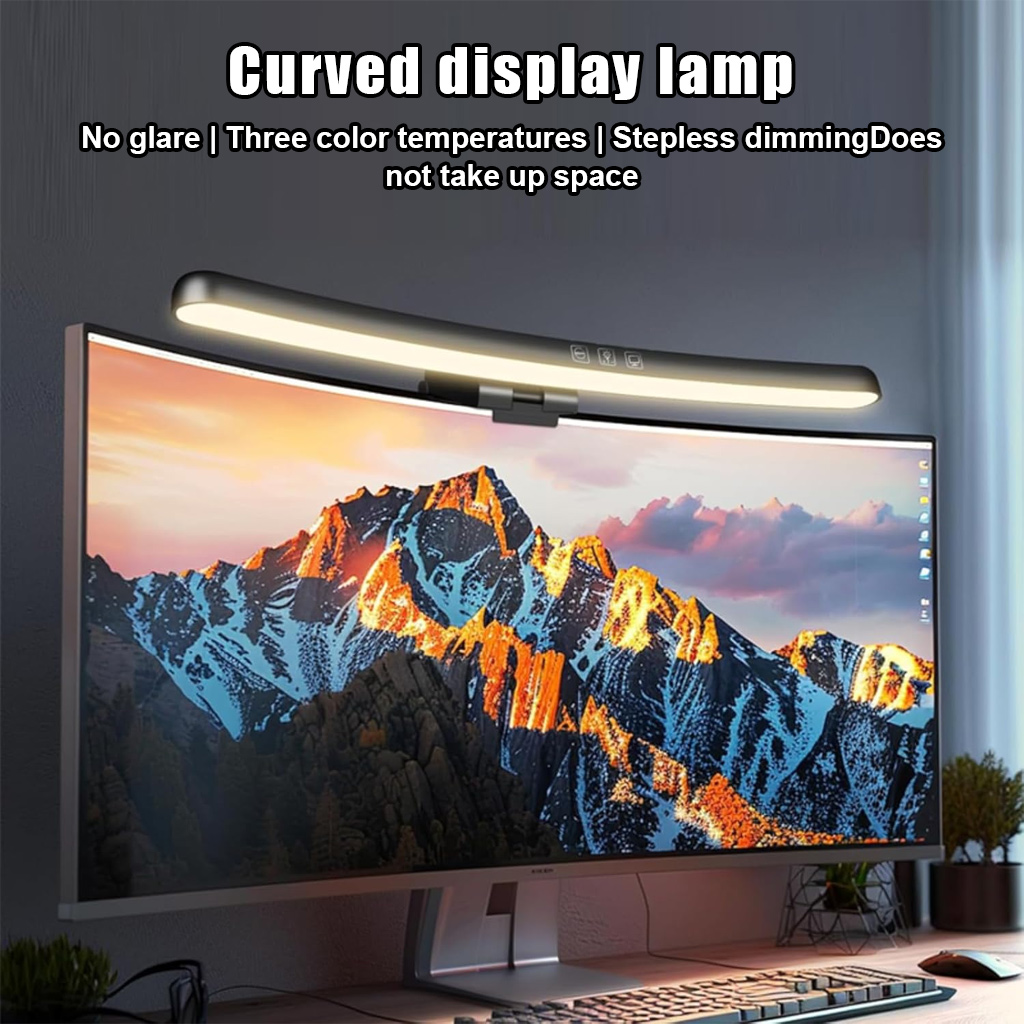 Dimmable Color Changing Curved - Monitor Light Bar recensione e prezzo